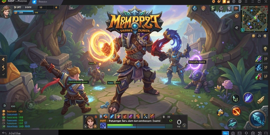 Tampilan menarik dari gameplay 55RT yang penuh aksi.