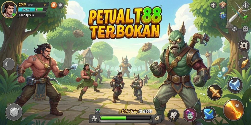 Tangkapan layar gameplay menunjukkan petualangan seru di dunia terbuka.