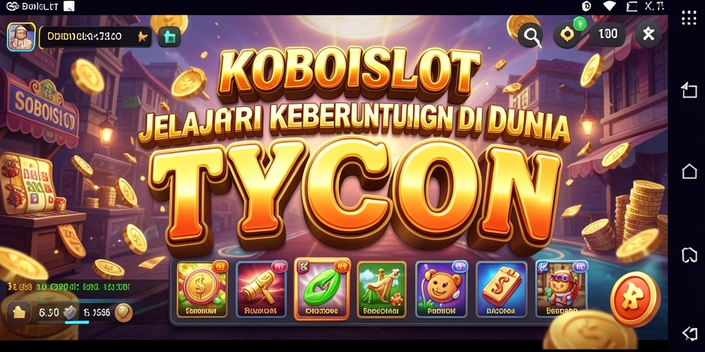 Tampilan gameplay Tycoon yang menarik dan seru di KOBOISLOT.