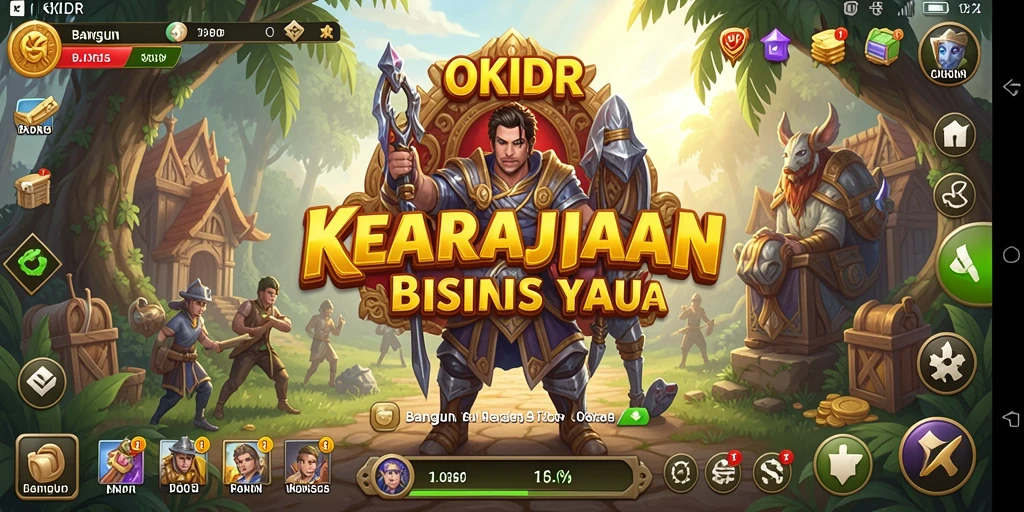 Tampilan gameplay OKIDR yang menarik dan interaktif.