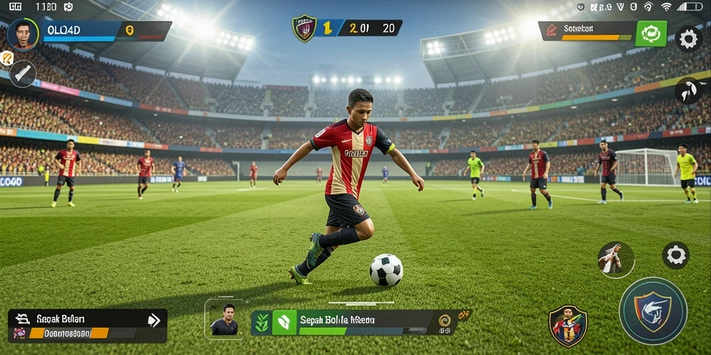 Tampilan gameplay OLLO4D yang mendebarkan dan realistis.