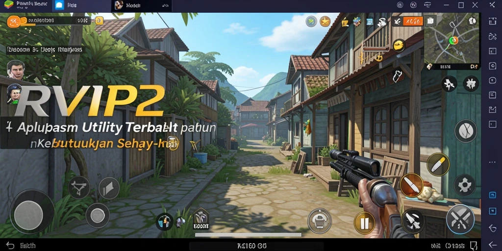 Tampilan screenshot RVIP2 yang menampilkan fitur utama aplikasi Utility.